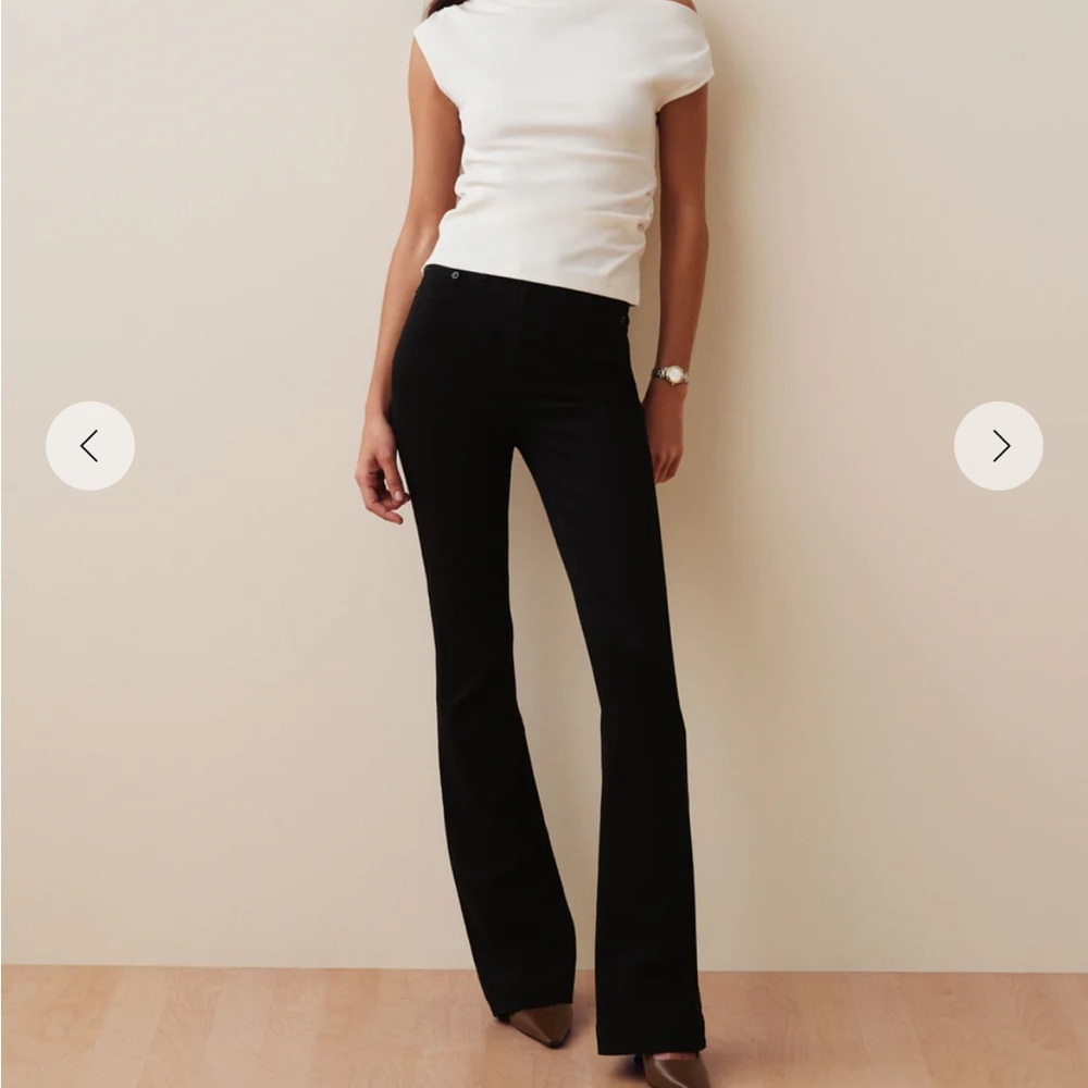 Spanx petite Black Flared Pants